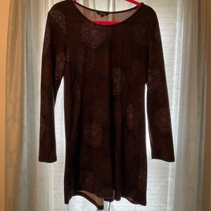 Women’s casual dress size large purple Yak & Yeti